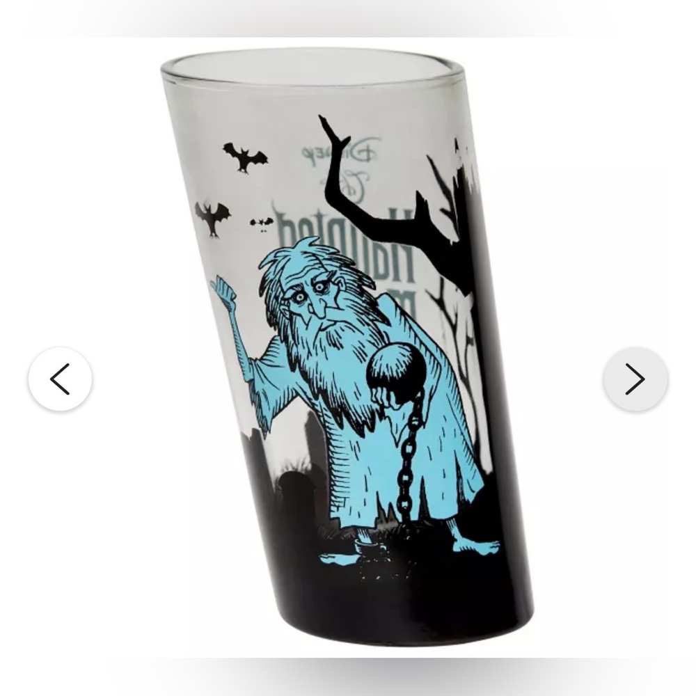 Disney Haunted Mansion "Hitchhiking Ghosts" Collector's Glass 4-Pack Set. - Picture 7 of 9